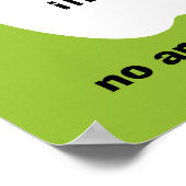 iTeach。アプリは無い。引用文 | Apple Artプリント ポスター (角)