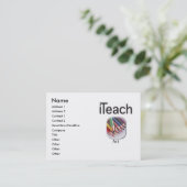iteachARTの名刺 名刺 (スタンド正面)