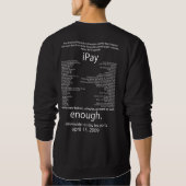 iTeaPartyスエットシャツ スウェットシャツ (裏面)