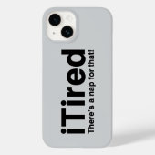 iTeed – そのための昼寝がある Case-Mate iPhoneケース (裏面)