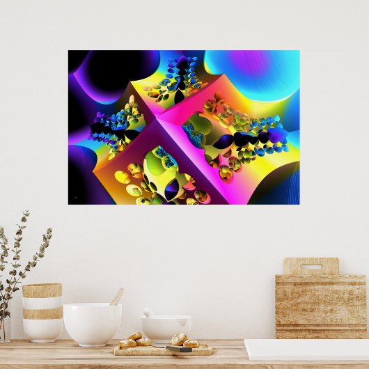 Iterate Imagery Black Light Poster 49 ポスター (キッチン)