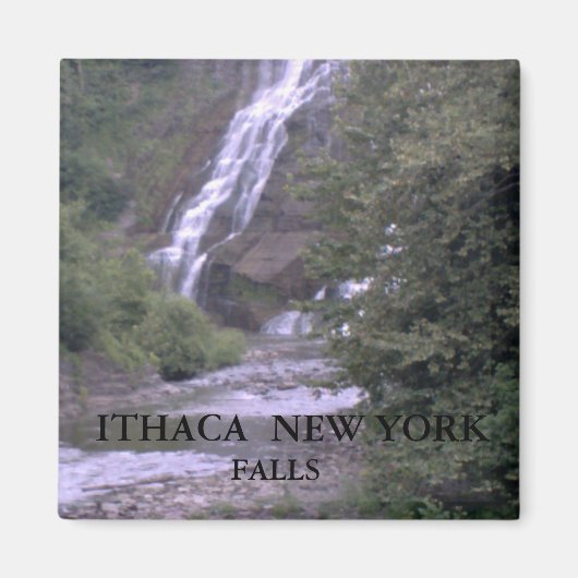 ITHACA、ニューヨーク秋マグネット マグネット (正面)