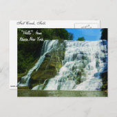 ITHACA、秋CREEKはがき ポストカード (正面/裏面)