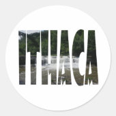 Ithaca is Gorges ラウンドシール (正面)