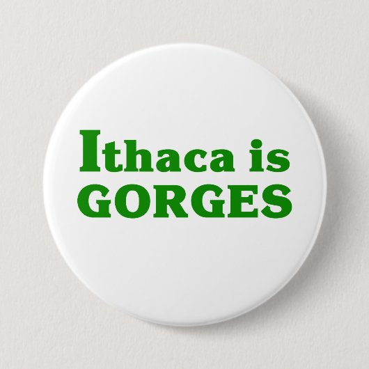 Ithaca is Gorges 缶バッジ (正面)