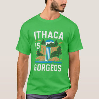 ithaca is gorges  tシャツ
