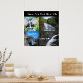 ITHACA NEW YORKの秋 ポスター (キッチン)