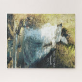 ITHACA NEW YORK BUTTERMILK  FALLS  ジグソーパズル (横)
