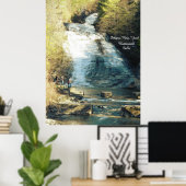 ITHACA NEW YORK BUTTERMILK FALLS poster ポスター (ホームオフィス)