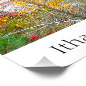 ITHACA NEW YORK FINGER LAKES REGIONポスター ポスター (コーナー)