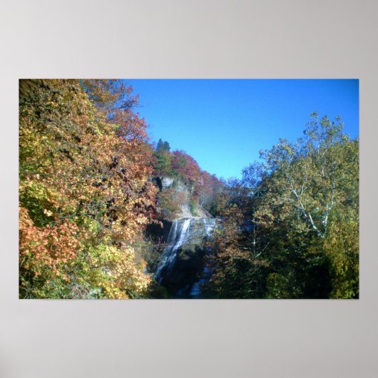 ITHACA NEW YORK WATERFALLポスター ポスター (正面)