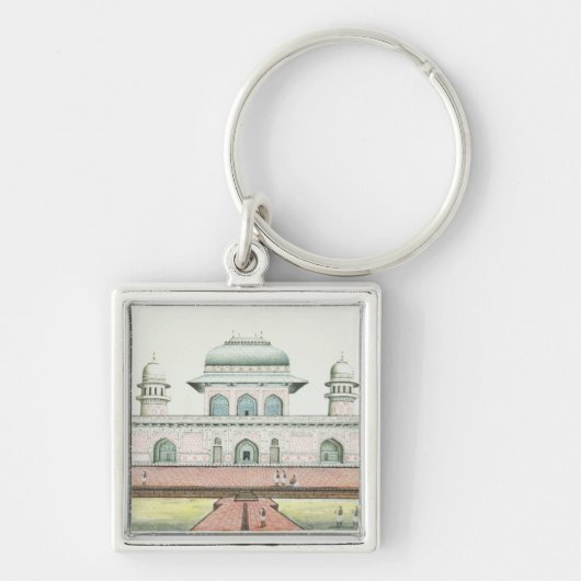 Itimad-Ud-Daulaの墓、アグラの近くで、c.1830s (w キーホルダー (正面)