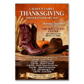 itinerary テーブルナンバー (正面)