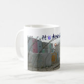 itisApartheid.orgのマグ コーヒーマグカップ (正面左)