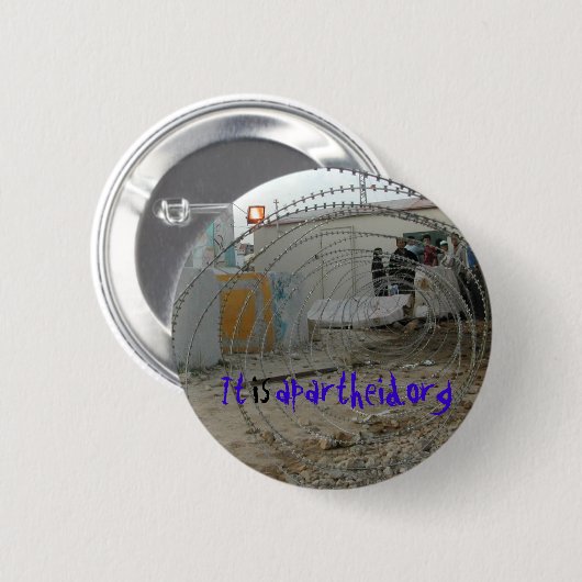 itisapartheid.orgボタン 缶バッジ (正面&裏面)