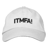 ITMFA! 刺繍入りキャップ (正面)