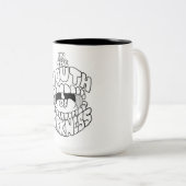 ITMODのロゴのマグ ツートーンマグカップ (正面右)