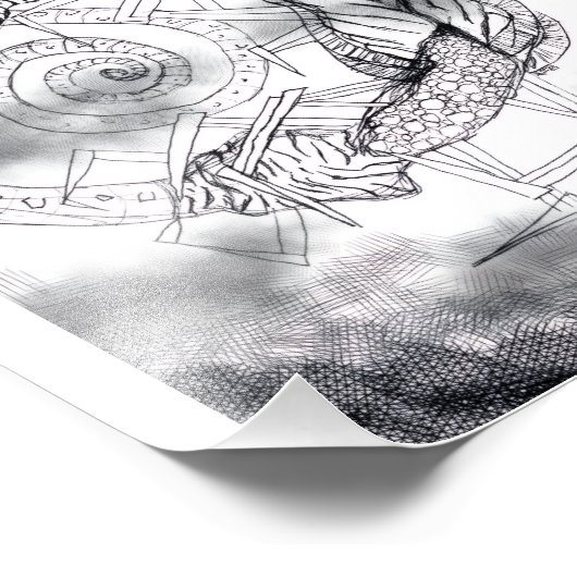 Ito's Dragon Print フォトプリント (角)