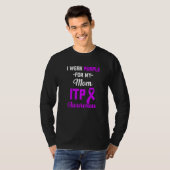 Itp認識度免疫性血小板減少症ウォリアーSurv Tシャツ (正面フル)