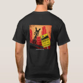 ITRHのゾンビのバニー及びアルバム芸術 Tシャツ (裏面)