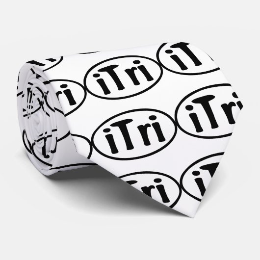 iTriの楕円形 ネクタイ (ロール)