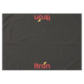 Itron black tablecloth 152 x 213 cm テーブルクロス (正面(横))