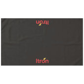 Itron black tablecloth 152 x 264 cm テーブルクロス (正面(横))