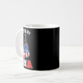 ItsのMy Dnaプエルト・リカボクシング コーヒーマグカップ (正面左)