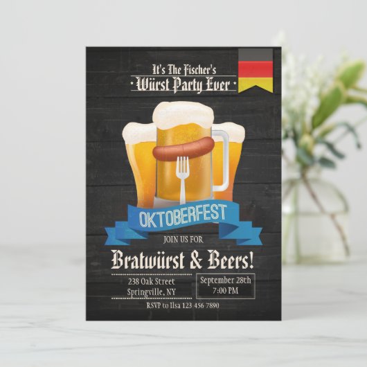 It'sオクトーバーフェストタイム招待状 招待状 (スタンド正面)