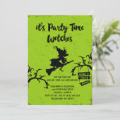 itsパーティータイムウィッチズハローウィンパーティ招待状 招待状 (スタンド正面)