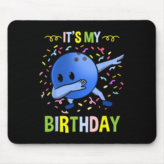 itsマイ誕生日ボーリングビル マウスパッド (正面)