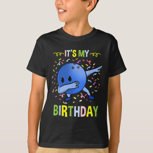 itsマイ誕生日ボーリングビル tシャツ (正面)