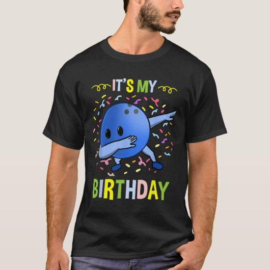 itsマイ誕生日ボーリングビル tシャツ (正面)