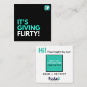 ITS与えの スクエア名刺 (正面/裏面)