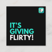 ITS与えの スクエア名刺 (正面)