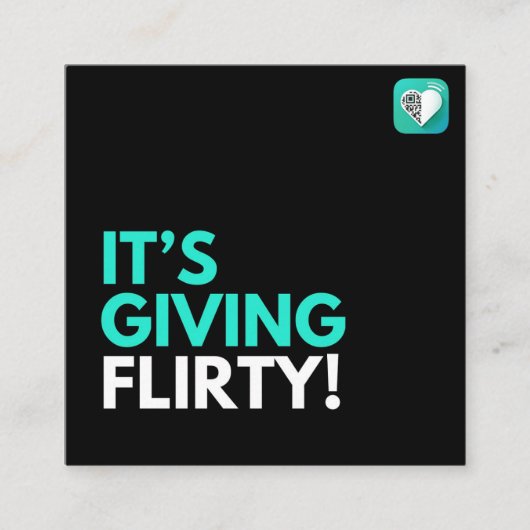 ITS与えの スクエア名刺 (正面)