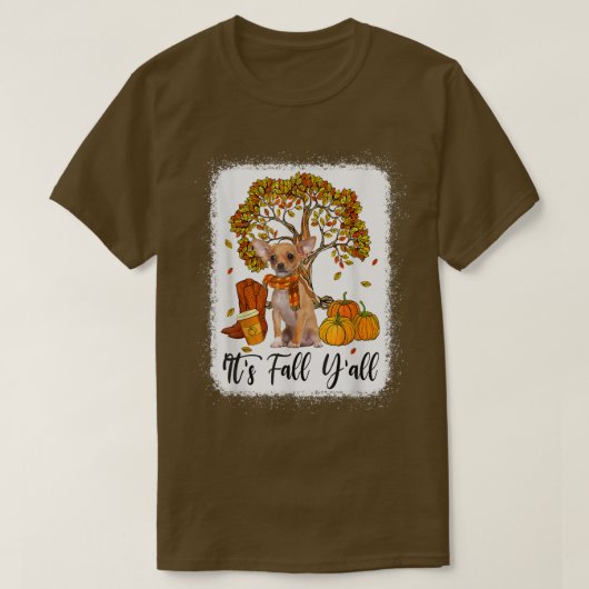 its秋ヤールチワフアパンプキン秋秋 tシャツ (デザイン正面)