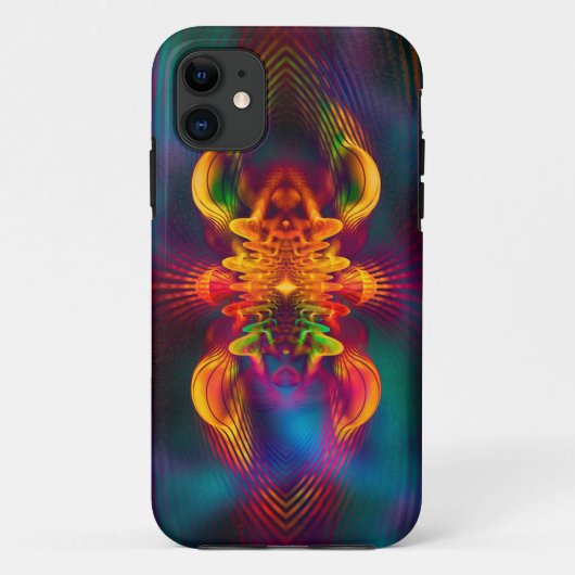 IT'S魔法アポフィシスFractal II +あなたのアイディア Case-Mate iPhoneケース (裏面)