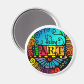 It's – アー感じト – 円形マグネット マグネット (正面/裏面)