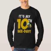 It's 10th Bee Day Honey Beekeeper Apiary Beekeepin Tシャツ (正面)