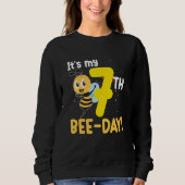 It's 7th Bee Day Honey Beekeeper Apiary Beekeeping スウェットシャツ (正面)