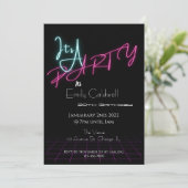Its aパーティー-招待状ネオン 招待状 (スタンド正面)