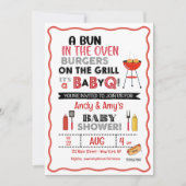 It's a Baby Q for One Invitation 招待状 (正面)