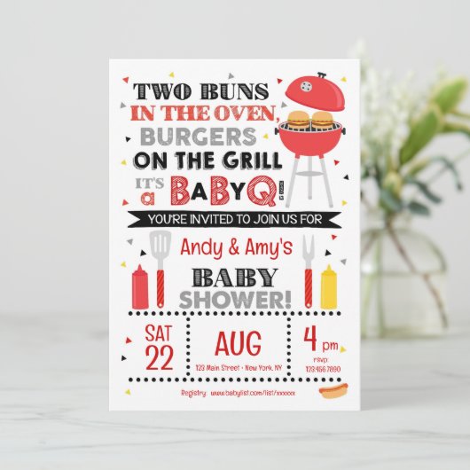 It's a Baby Q for Twins 招待状 (スタンド正面)