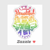 Its a Beautiful Day Ill Skip My Meds シール (シート)