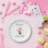 It's A Big Dill Watercolor Pickle Baby Shower ペーパープレート (パーティー)