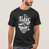 It's a BLANK Thing Tシャツ (正面)