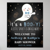 It's A Boo-y! Little Spirit Halloween Baby Shower ポスター (正面)