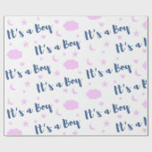 It's A Boy! ラッピングペーパー (フラット)