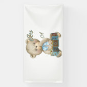 It's A Boy 4x8 ビニール バナー 横断幕 (縦)